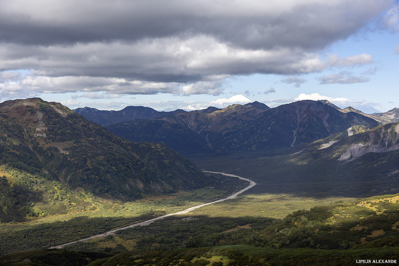 Дорога на вулкан Мутновского