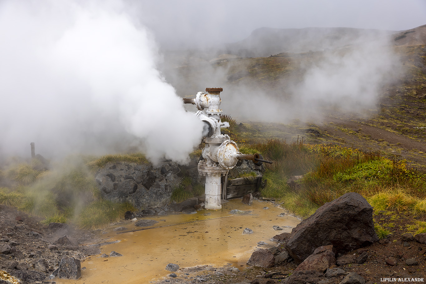 Дорога на вулкан Мутновского