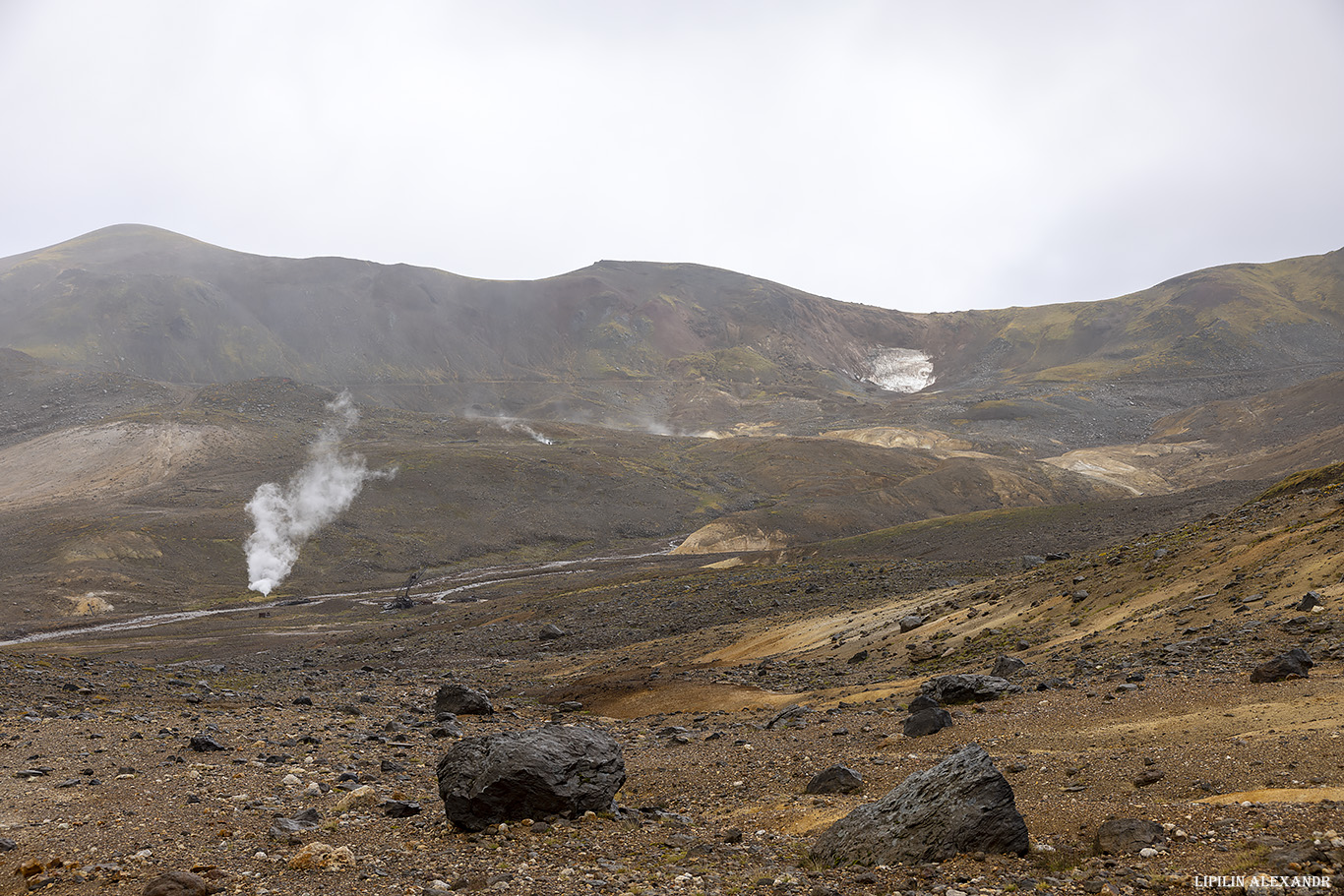 Дорога на вулкан Мутновского