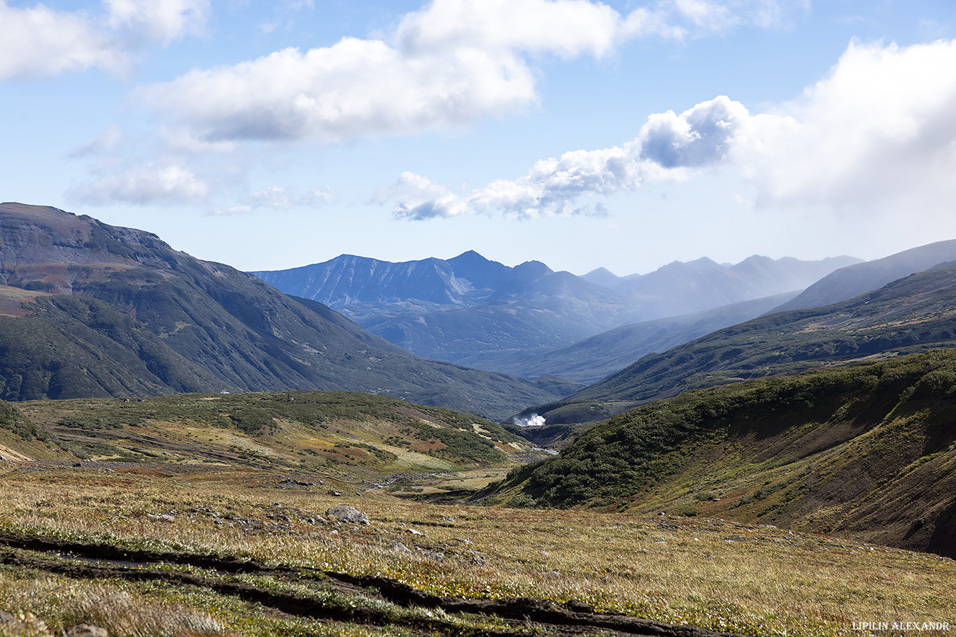 Дорога на вулкан Мутновского