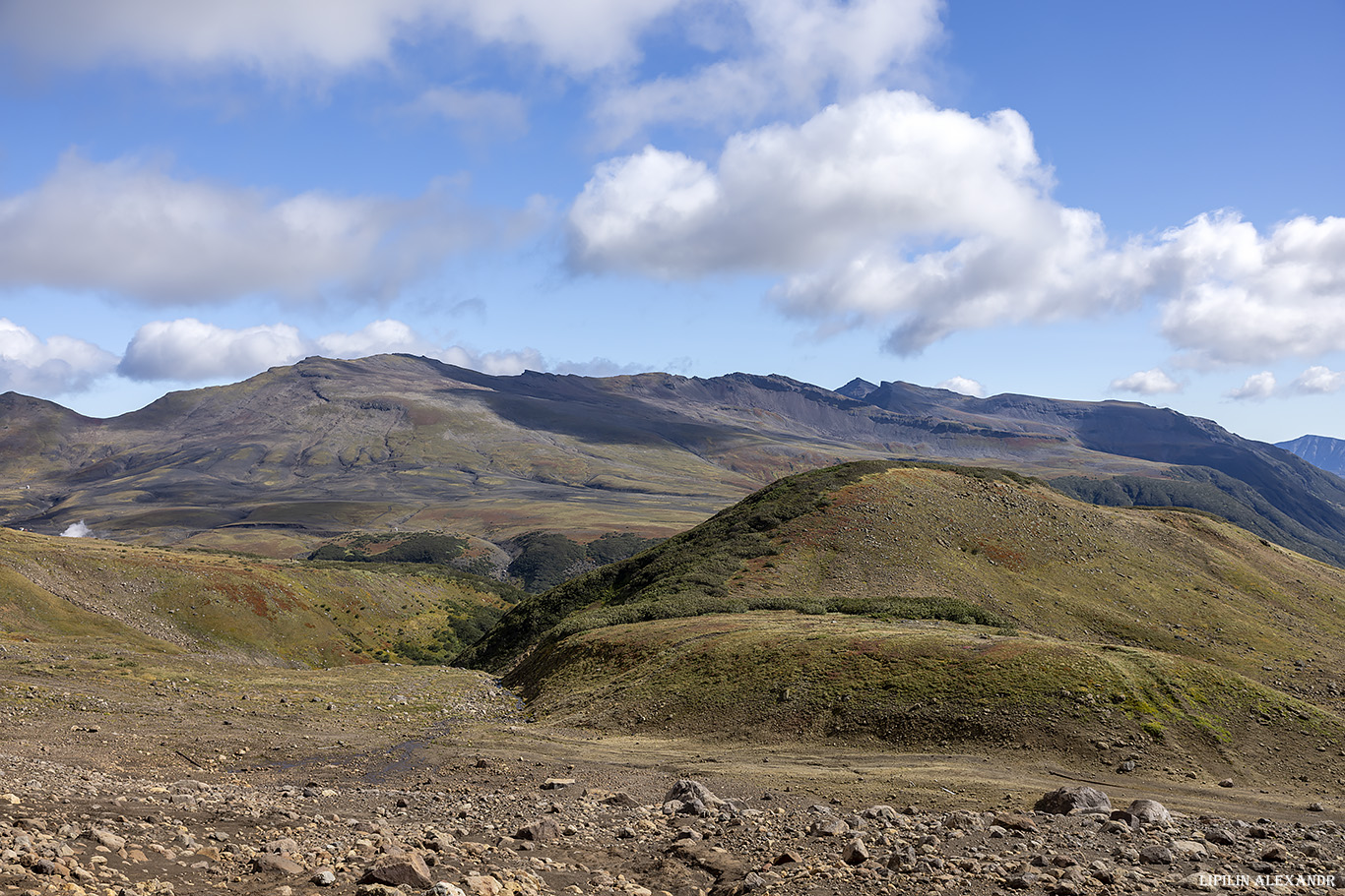 Дорога на вулкан Мутновского