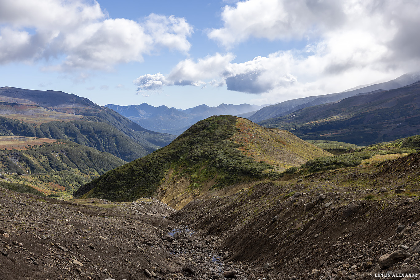Дорога на вулкан Мутновского