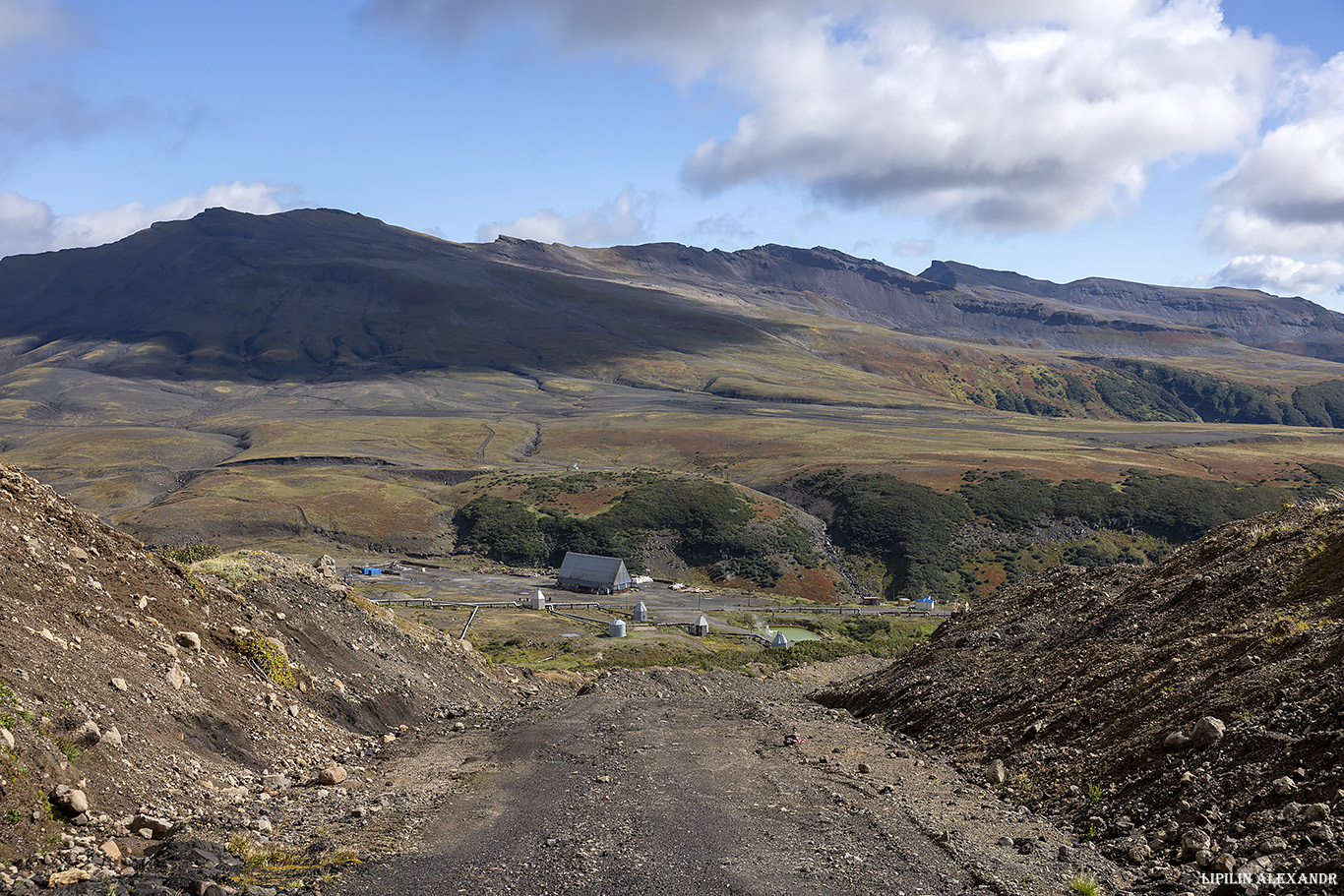 Дорога на вулкан Мутновского