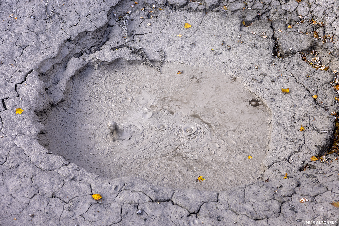 Кальдера вулкана Узон