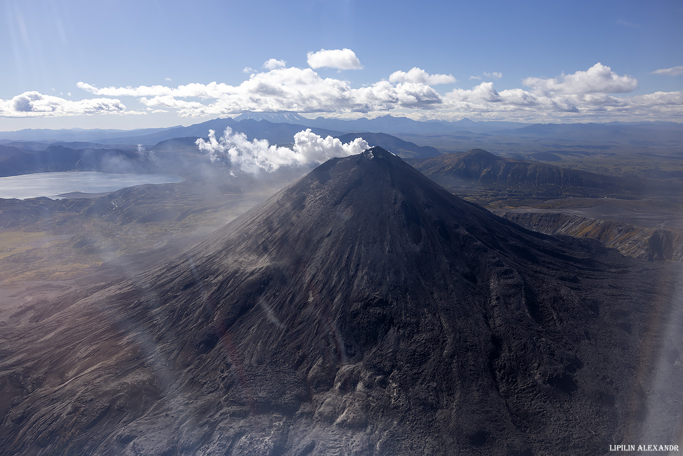 Из окна вертолета