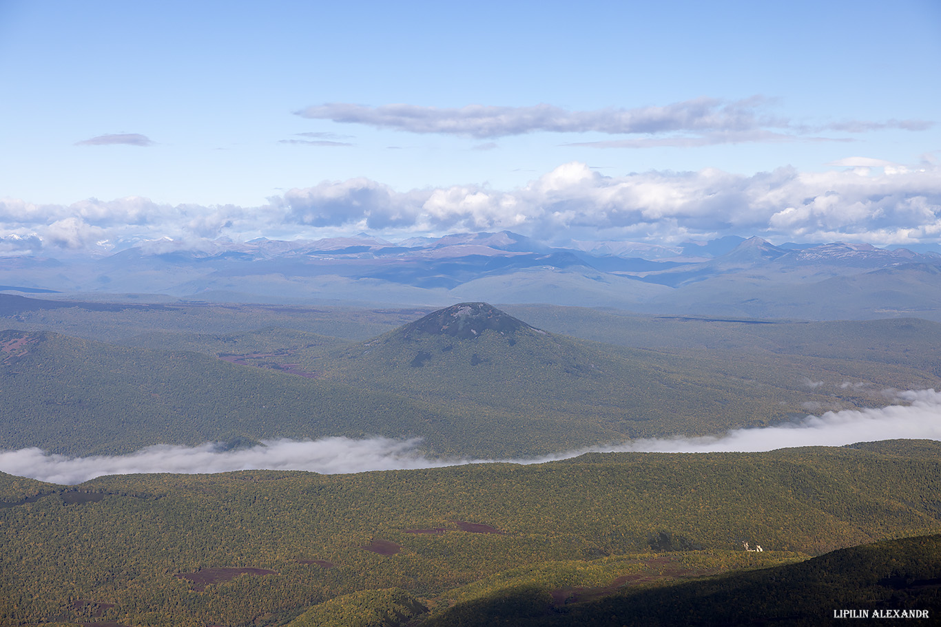Из окна вертолета