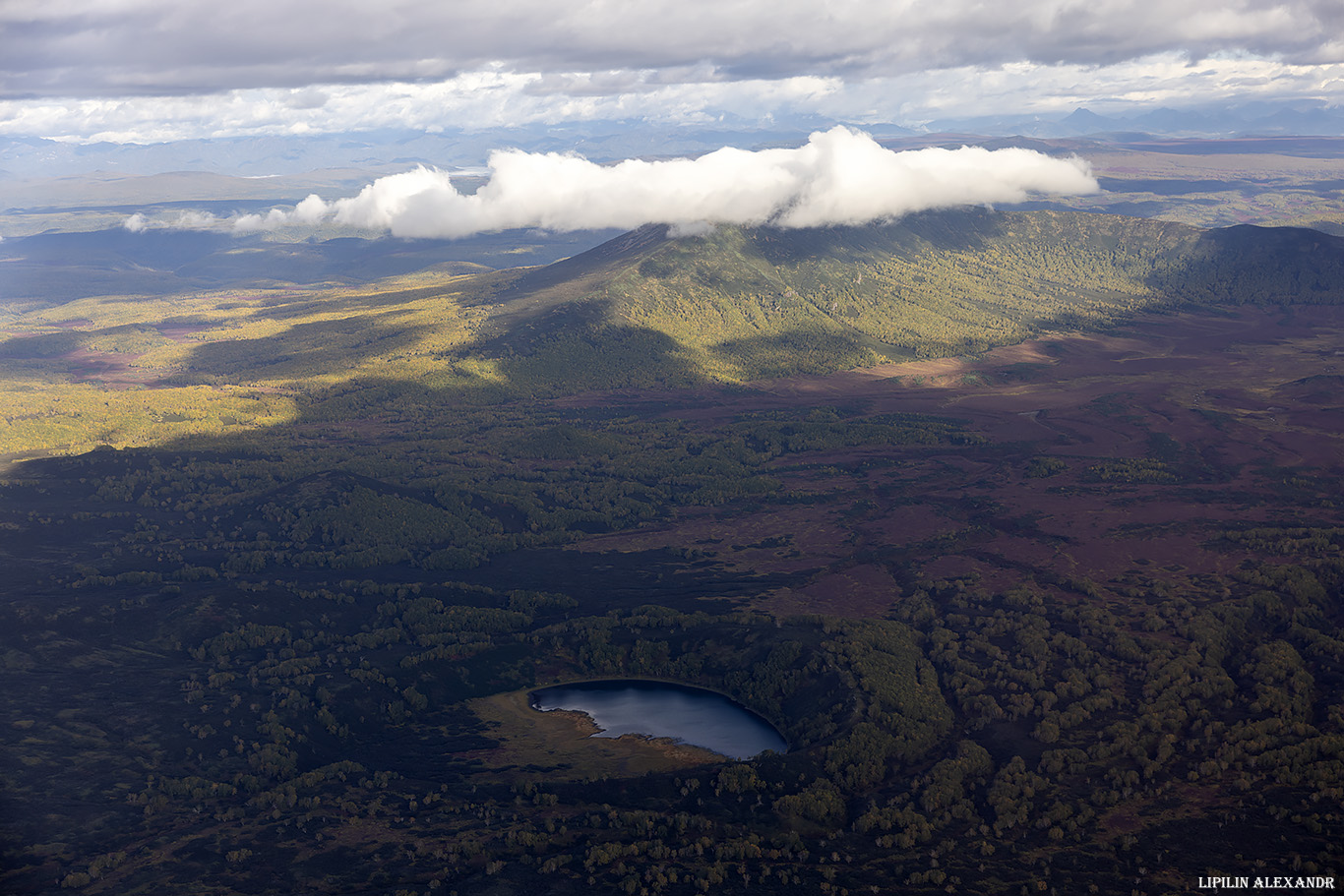 Из окна вертолета