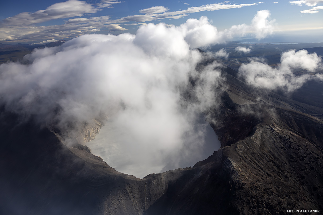 Из окна вертолета