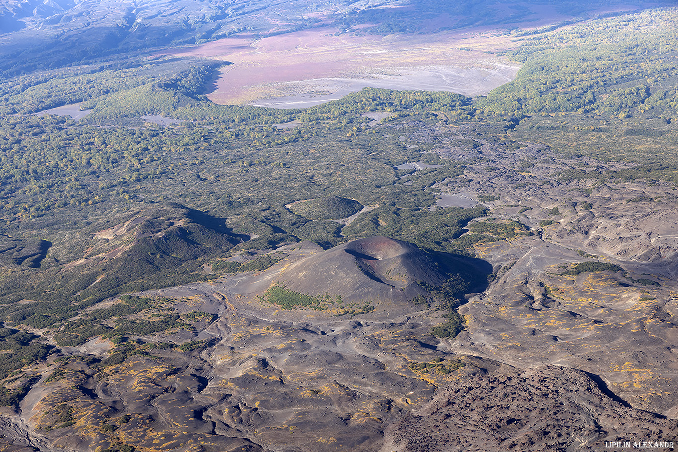 Из окна вертолета