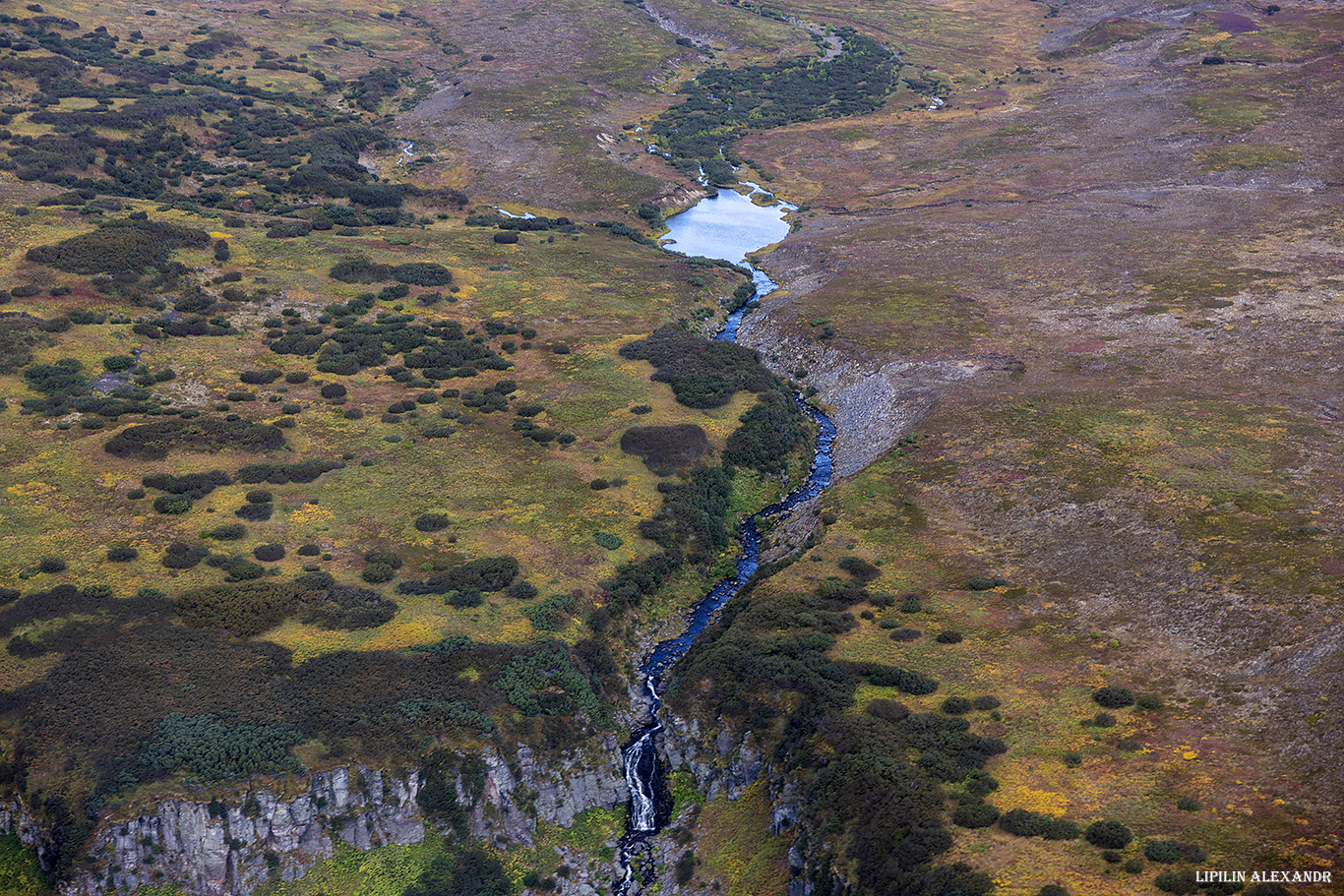 Из окна вертолета