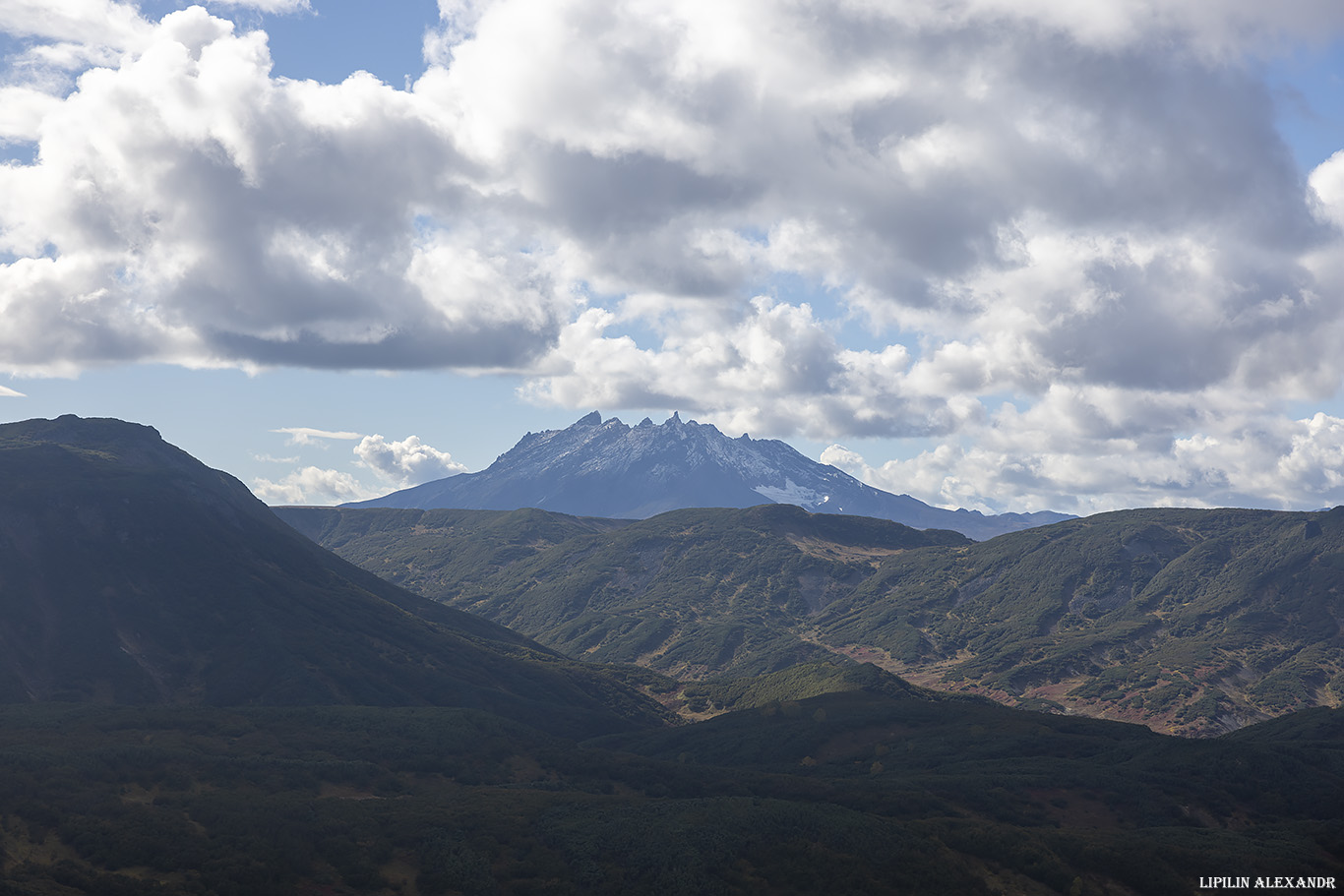 Из окна вертолета