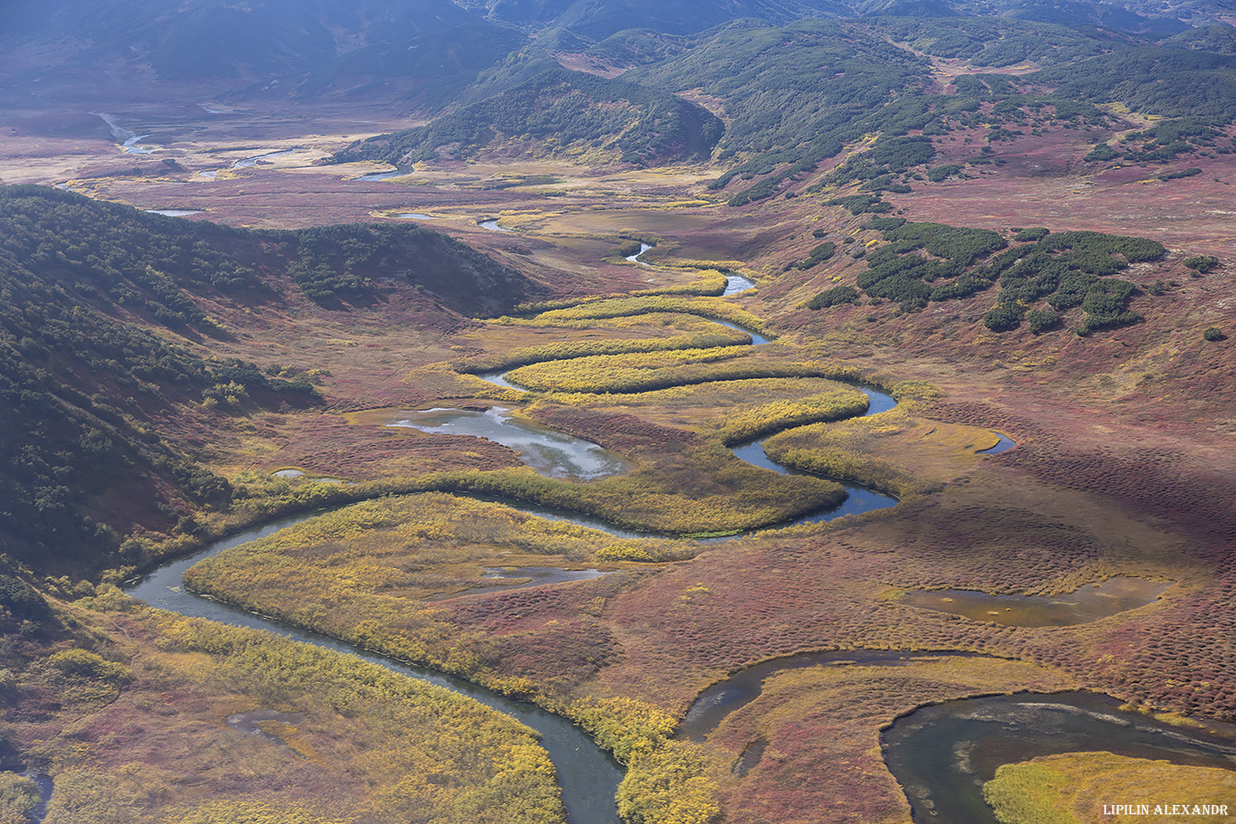 Из окна вертолета