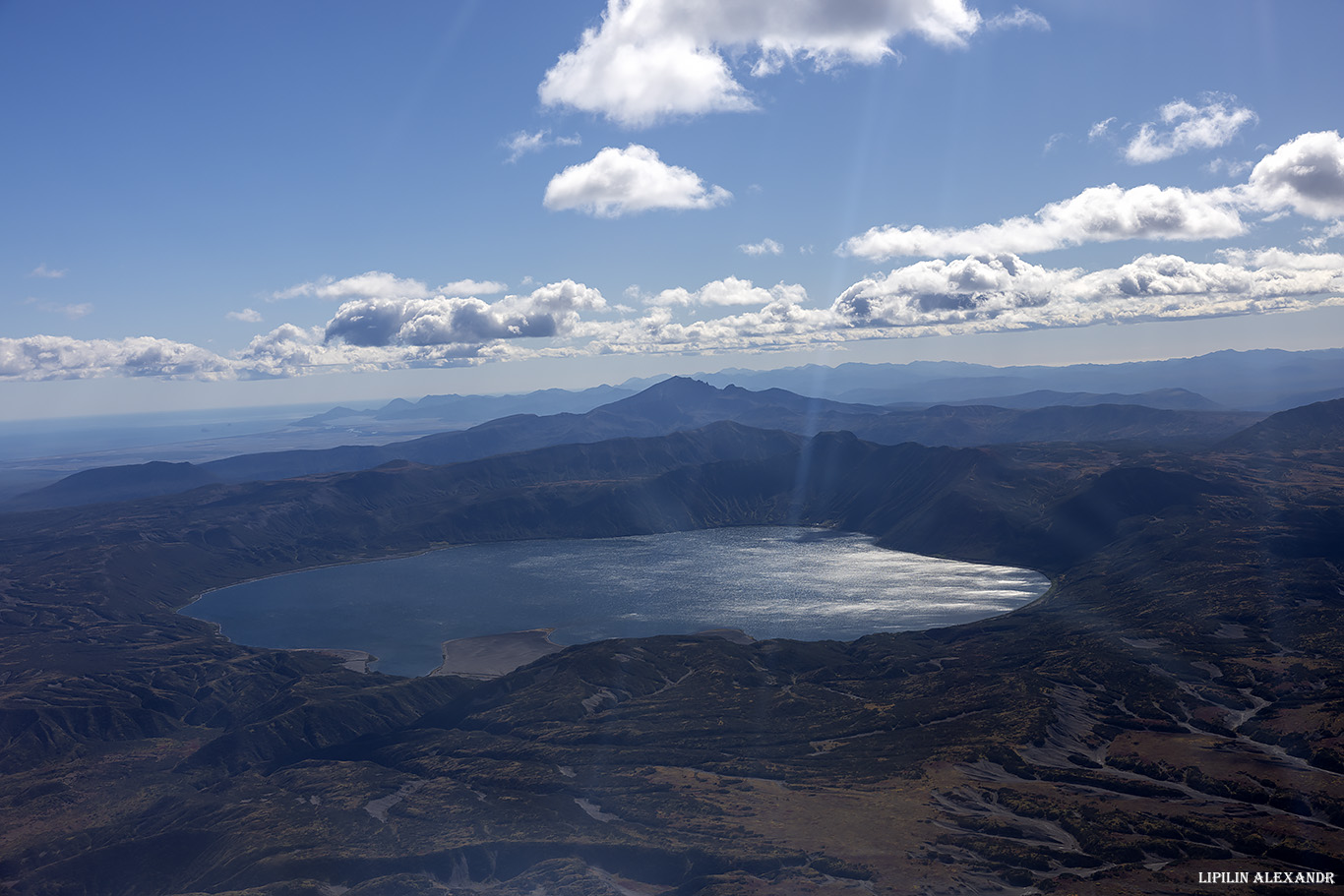 Из окна вертолета