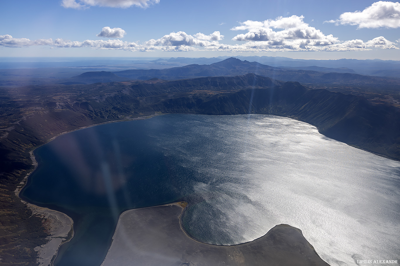 Из окна вертолета