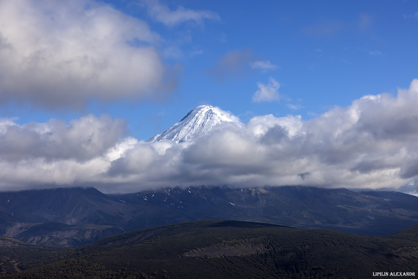 Из окна вертолета